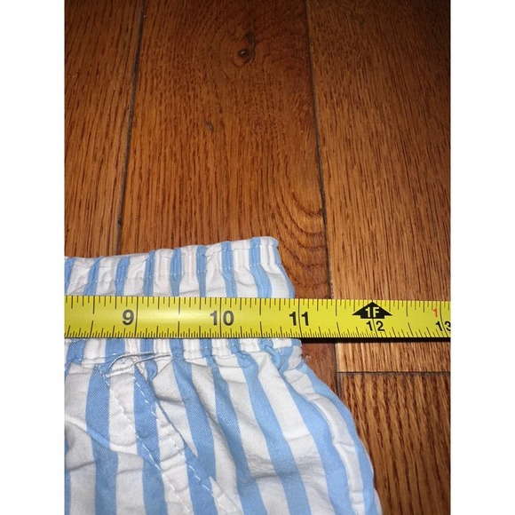 Boy Cat & Jack Swim Trunks Striped Anchor Swim Shorts Elastic Waist Size S (6/7) - Picture 8 of 9